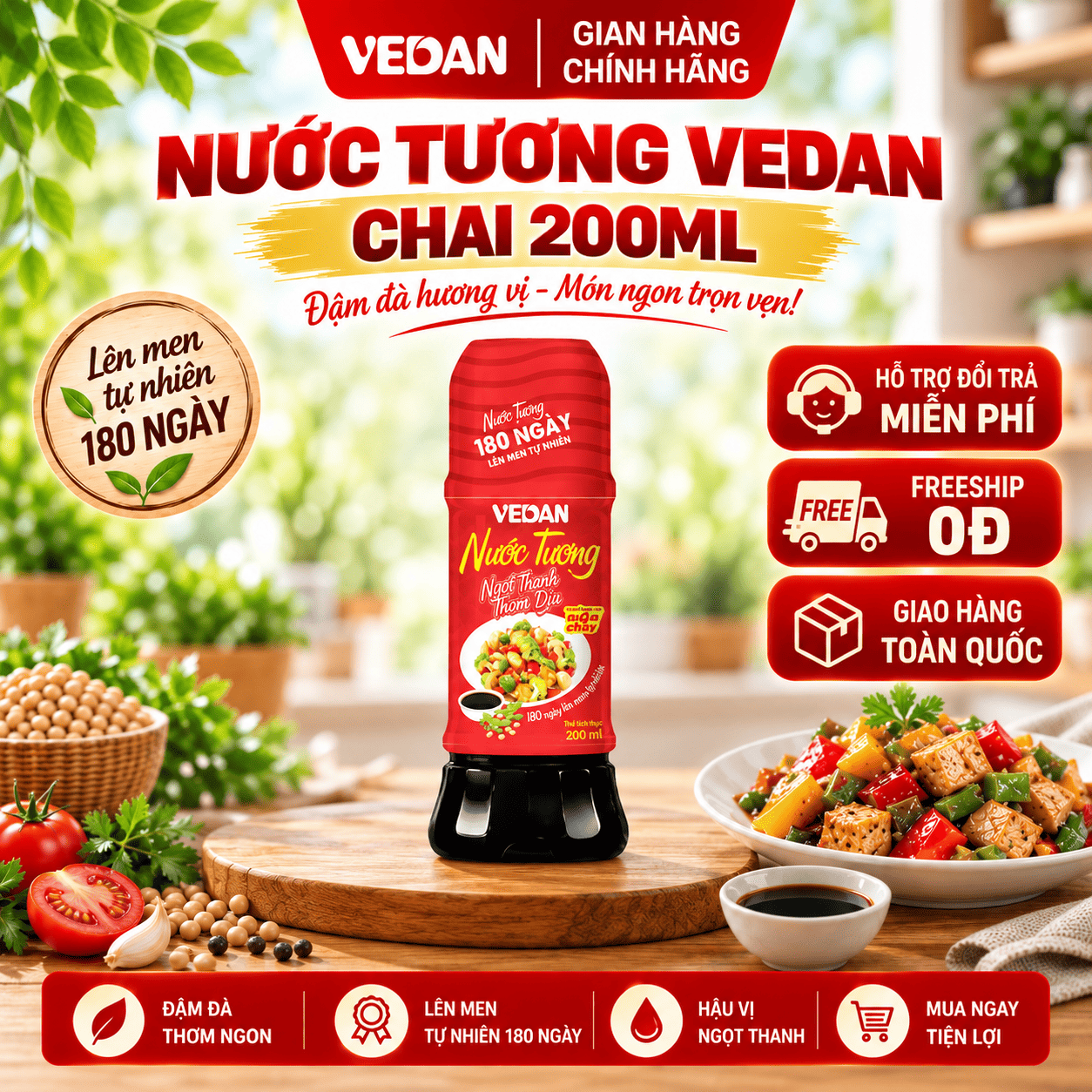 Nước Tương VEDAN 200ml