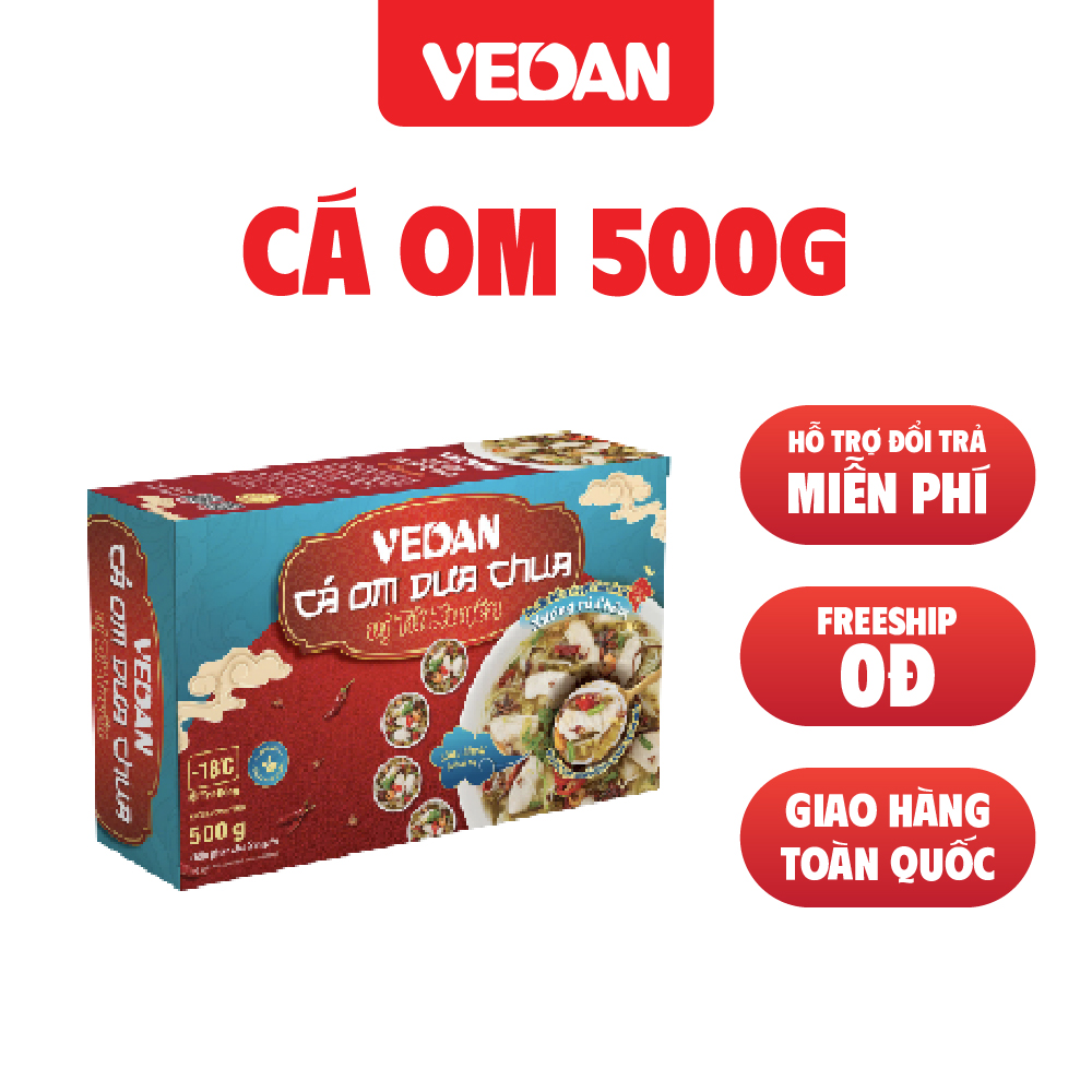 VEDAN Cá om dưa chua vị Tứ Xuyên 500g