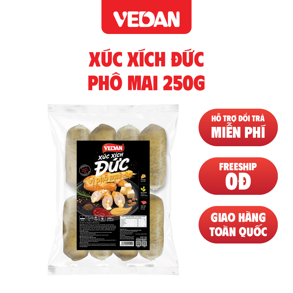 Vedan Xúc Xích Đức Vị Phô Mai