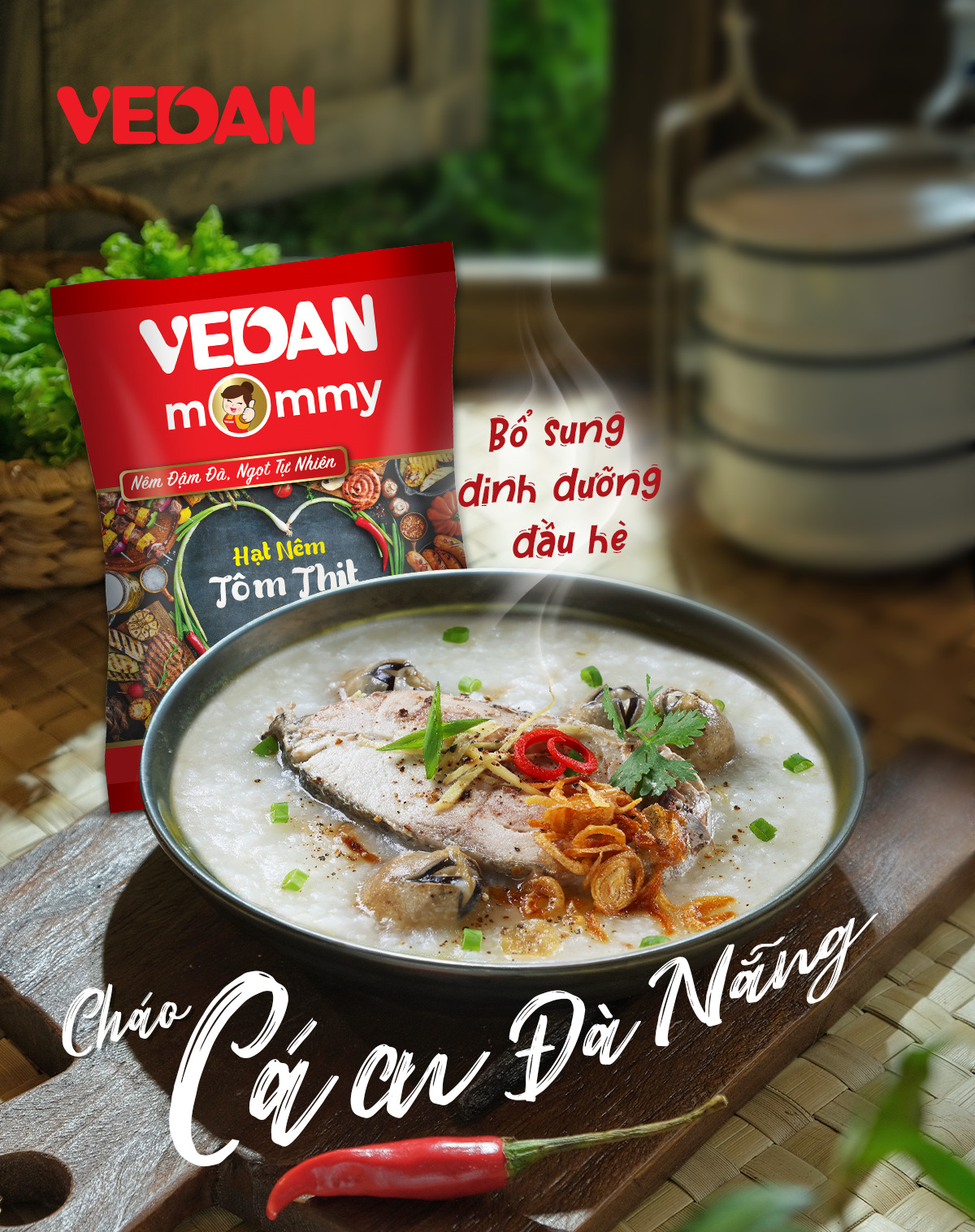 Hạt nêm tôm thịt MOMMY gói 900g